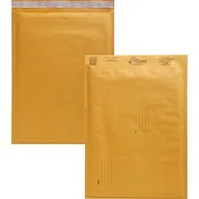 ALLIANCE RUBBER ALL 10807 — Alliance Rubber Kraft Bubble Mailers - Bubble - #5 - 10 1/2 Width x 16 Length - Peel & Seal - Paper - 25 / Carton - Kraft