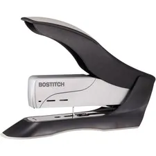 Amax Inc ACI 1300 — Bostitch Spring-Powered 100 Premium Heavy-Duty Stapler - 100 Sheets Capacity - 210 Staple Capacity - Full Strip - 1/2 Staple Size - Black, Gray
