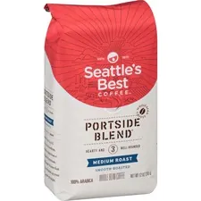 STARBUCKS COFFEE COMPANY SBK 12407831 — Seattle's Best Coffee Portside Whole Bean Coffee - Vanilla - Smooth - 12 oz - 1 Each