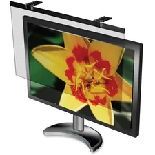 Business Source BSN 59021 — Business Source Wide-screen LCD Anti-glare Filter Black - For 24 Widescreen LCD Monitor - 16:10 - Acrylic - Anti-glare - 1 Pack