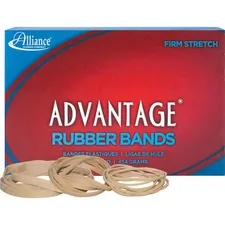 ALLIANCE RUBBER ALL 26545 — Alliance Rubber 26545 Advantage Rubber Bands - Size #54 - Assorted Sizes - Natural Crepe - 1 lb Box