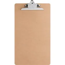 Business Source BSN 28554 — Business Source Hardboard Clipboard - 9 x 15 1/2 - Hardboard - Brown - 1 Each