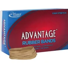 ALLIANCE RUBBER ALL 26645 — Alliance Rubber 26645 Advantage Rubber Bands - Size #64 - Approx. 320 Bands - 3 1/2 x 1/4 - Natural Crepe - 1 lb Box