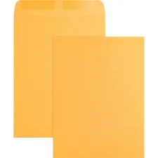 Business Source BSN 42100 — Business Source Kraft Gummed Catalog Envelopes - Catalog - #10 1/2 - 9 Width x 12 Length - 28 lb - Gummed - Kraft - 250 / Box - Kraft