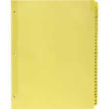 Business Source BSN 01808 — Business Source Preprinted 1-31 Tab Index Dividers - Printed Tab(s) - Digit - 1-31 - 31 Tab(s)/Set - 8.5 Divider Width x 11 Divider Length - Letter - 3 Hole Punched - Buff Buff Paper Divider - Buff Plastic Tab(s) - 31 / Set