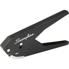 ACCO Brands SWI 74017 — Swingline Low-Force 1-Hole Punch - 1 Punch Head(s) - 20 Sheet - 9/32 Punch Size - Black
