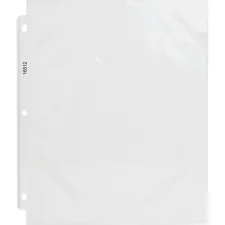 Business Source BSN 16512BD — Business Source Top-Loading Poly Sheet Protectors - For Letter 8 1/2 x 11 Sheet - 3 x Holes - Ring Binder - Top Loading - Rectangular - Clear - Polypropylene - 250 / Bundle