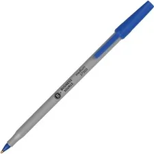 Business Source BSN 37532 — Business Source Bulk Pack Ballpoint Stick Pens - Medium Pen Point - Blue - Tungsten Carbide Tip - 60 / Box