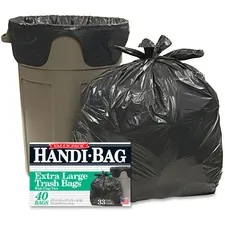 AEP Industries WBI HAB6FTL40CT — Webster Handi-Bag Wastebasket Bags - 33 gal - 32 Width x 40 Length x 0.70 mil (18 Micron) Thickness - 240/Carton - 40 Per Box