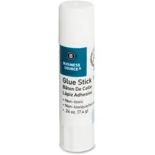 Business Source BSN 00330 — Business Source Glue Stick - 0.26 oz - 30 / Box - White