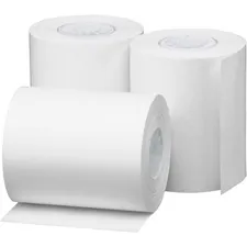Business Source BSN 25347 — Business Source Thermal Thermal Paper - White - 2 1/4 x 85 ft - 48 g/m² Grammage - Smooth - 3 / Pack