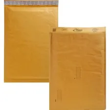 ALLIANCE RUBBER ALL 10808 — Alliance Rubber Kraft Bubble Mailers - Bubble - #6 - 12 1/2 Width x 19 Length - Peel & Seal - Paper - 25 / Carton - Kraft