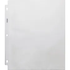 Business Source BSN 74550 — Business Source Top-Loading Poly Sheet Protectors - 3.3 mil Thickness - For Letter 8 1/2 x 11 Sheet - Ring Binder - Rectangular - Clear - Poly - 100 / Box