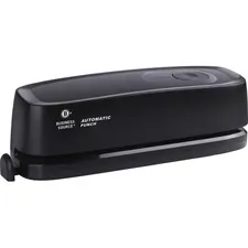 Business Source BSN 00083 — Business Source Electric Hole Punch - 3 Punch Head(s) - 10 Sheet of 20lb Paper - 9/32 Punch Size - 2.6 x 11.9 x 3.2 - Black