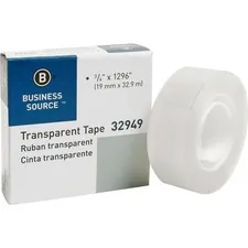 Business Source BSN 32949 — Business Source All-purpose Transparent Tape - 36 yd Length x 0.75 Width - 1 Core - 1 / Roll - Clear
