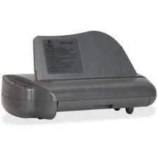Business Source BSN 62901 — Business Source Electric Adjustable 3-hole Punch - 3 Punch Head(s) - 30 Sheet of 20lb Paper - 1/4 Punch Size - Gray