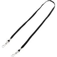ADVANTUS CORPORATION AVT 76113 — Advantus Face Mask Lanyard - 10 / Pack - 30 Length - Black