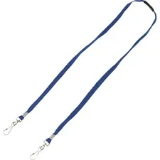 ADVANTUS CORPORATION AVT 76114 — Advantus Face Mask Lanyard - 10 / Pack - 30 Length - Blue