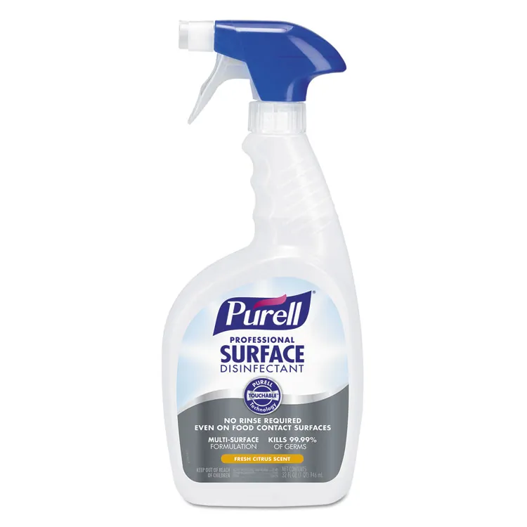 GOJO GOJ 434204 — PURELL® Professional Surface Disinfectant Gallon Refill - Ready-To-Use Liquid - 128 fl oz (4 quart) - Fresh Citrus ScentBottle - 1 Each
