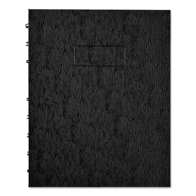 REDIFORM OFFICE PRODUCTS A10200E.BLK — Ecologix Executive Notebook, 11x8.5, 100 Sheets, Black