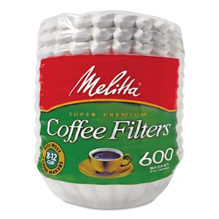 MELITTA USA MLA 624602 — Melitta Super Premium No. 4 Coffee Filters - Gluten-free, Double Crimped, Disposable, Compostable, Burst Resistant, Tear Resistant - 100 / Pack - Brown