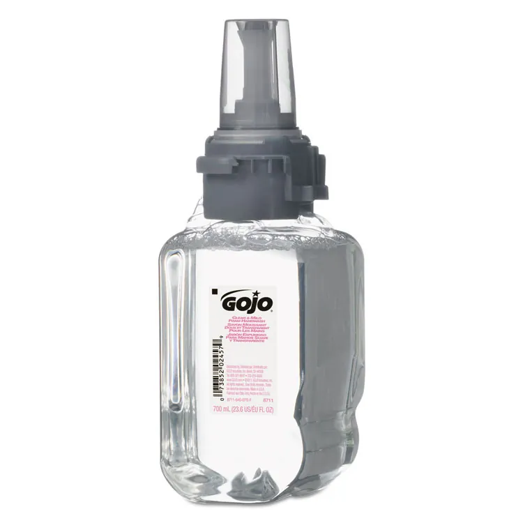 GOJO GOJ 881103 — Gojo® ADX-12 Clear/Mild Handwash Refill - 42.3 fl oz (1250 mL) - Hand, Skin - Clear - Dye-free, Fragrance-free, Rich Lather - 1 Each