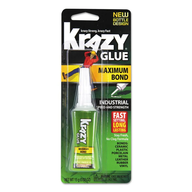 ELMER'S PRODUCTS, INC. KG48948MR — Maximum Bond Krazy Glue Stay Fresh, 15g, Clear Drying
