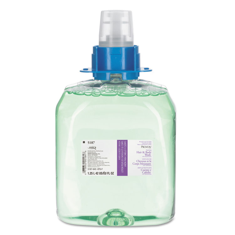 GOJO 5187-04 - SOAP,HAIR, BODY WASH,CLR