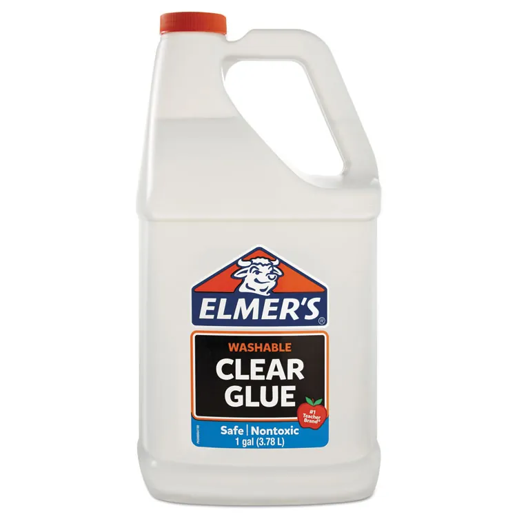 ELMER'S PRODUCTS, INC. 2022931 — Elmer's Clear Glue, 1 Gallon - Dries Crystal Clear