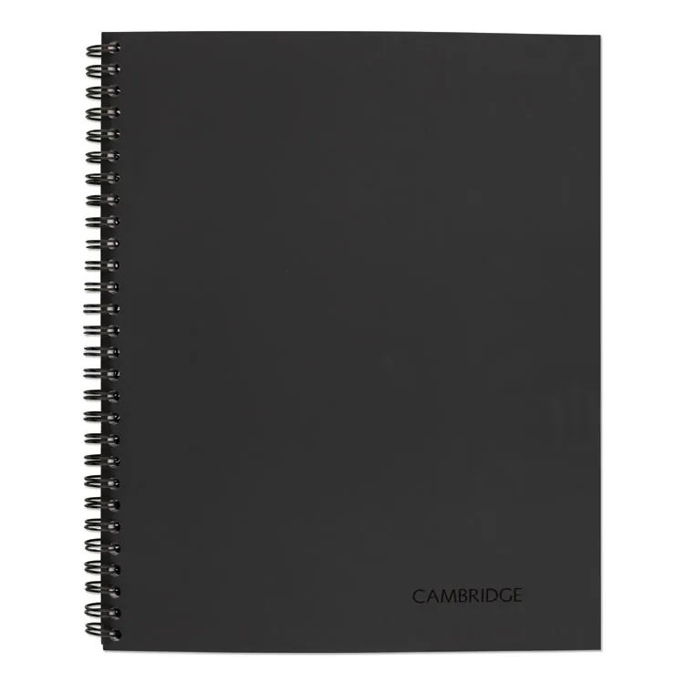 MEAD PRODUCTS 06062 — Wirebound Business Notebook - 1 Subject, 80 Sheets, Black
