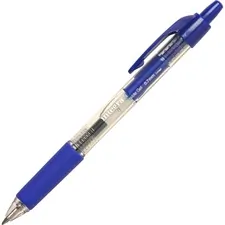 Integra ITA 30036 — Integra Retractable 0.7mm Gel Pens - Medium Pen Point - 0.7 mm Pen Point Size - Retractable - Blue Gel-based Ink - Clear Barrel - Metal Tip - 12 / Dozen