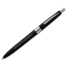 National Industries For the Blind 7520013861618 — SKILCRAFT Recycled Ballpoint Pen - Fine Pen Point - Retractable - Black - Plastic Barrel - 12 / Dozen