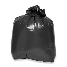 Genuine Joe GJO 03339 — Joe Low Density Liners - Medium Size - 33 gal - 33 Width x 39 Length x 0.60 mil (15 Micron) Thickness - Low Density - Brown, Black - 60/Carton
