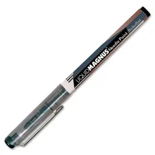 National Industries For the Blind 7520015068495 — SKILCRAFT Metal Clip Rollerball Pen - Medium Pen Point - Black Pigment-based Ink - 12 / Dozen