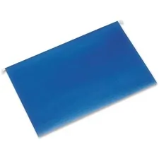 National Industries For the Blind 7530013576856 — SKILCRAFT Hanging File Folder - 8 1/2 x 14 - 2 Expansion - Paperboard - Blue - 25 / Box