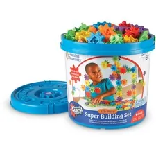 Learning Resources LRN LER9164 — Gears!Gears!Gears! Super Set - Theme/Subject: Learning - Skill Learning: Early Skill Development - 3-10 Year - 150 Pieces