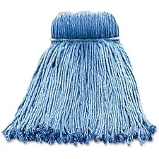 IMPACT PRODUCTS IMP 26116 — Layflat Screw-type Cut-end Wet Mop Head - Yarn - Blue