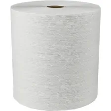 KIMBERLY CLARK KCC 50606 — Scott Hard Roll Towels - 8 x 600 ft - White - Paper - Absorbent, Nonperforated - 6 / Carton