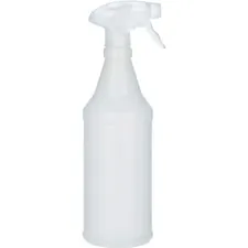 National Industries For the Blind 8125015770212 — SKILCRAFT 8125015770212 Trigger Opaque Spray Bottle - Adjustable Nozzle - 1 Each - Clear