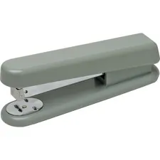 National Industries For the Blind 7520002815895 — SKILCRAFT Standard Full Strip Stapler - 20 Sheets Capacity - 210 Staple Capacity - Full Strip - 1/4 , 1/2 Staple Size - Gray