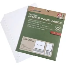 National Industries For the Blind 7530015789295 — SKILCRAFT 7530-01-578-9295 Extra Large Shipping Label - 3 1/3 x 4 Length - Rectangle - Laser, Inkjet - White - 6 / Sheet - 150 / Pack