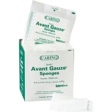 MEDLINE INDUSTRIES INC MII PRM21444 — Medline Avant Sterile Gauze Sponges - 4 Ply - 4 x 4 - 50/Box - White