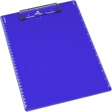 National Industries For the Blind 7520014393391 — SKILCRAFT Recycled Plastic Clipboard - 0.50 Clip Capacity - 8 1/2 x 11 - Spring Clip - Plastic - Blue - 1 Each