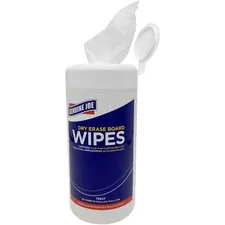 Genuine Joe GJO 75627 — Joe Dry Erase Board Cleaning Wipes - Non-toxic, Low Odor - White - 1Each