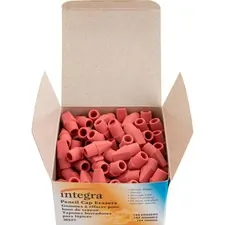 Integra ITA 36523 — Integra Pink Pencil Cap Eraser - Pink - Wedge - 144 / Box - Latex-free
