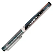 National Industries For the Blind 7520015068494 — SKILCRAFT Metal Clip Rollerball Pen - Micro Pen Point - 0.5 mm Pen Point Size - Needle Pen Point Style - Black Pigment-based Ink - 12 / Dozen