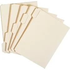 National Industries For the Blind 7530002815941 — SKILCRAFT Manila File Folder - 8 1/2 x 11 - 3/4 Expansion - Manila - Manila - 100 / Box