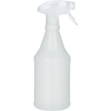 National Industries For the Blind 8125015770210 — SKILCRAFT 8125015770210 Trigger Opaque Spray Bottle - Adjustable Nozzle - 3 / Pack - Clear