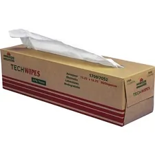 National Industries For the Blind 7920009651709 — SKILCRAFT Low-Lint Wipe Towel - Towel - 90 / Dispenser - 1350 / Carton - White