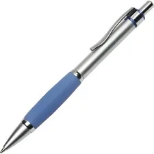 National Industries For the Blind 7520014457230 — SKILCRAFT Retractable Metal Barrel Ballpoint Pen - Medium Pen Point - Refillable - Retractable - Blue - Metal Barrel - 12 / Dozen